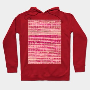 Pink Antique Moroccan Kilim Pattern Hoodie